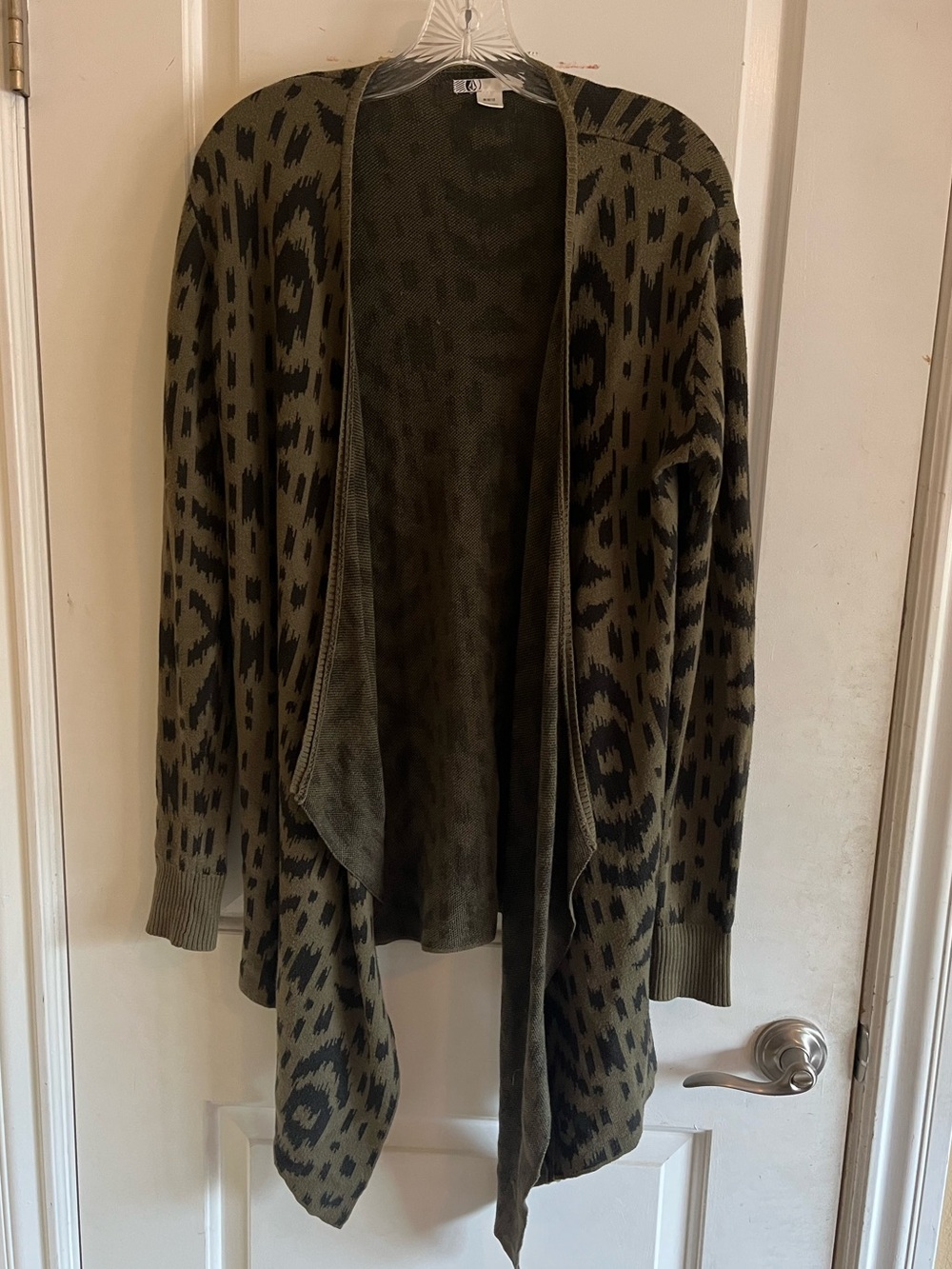 Olive green Volcom Cardigan